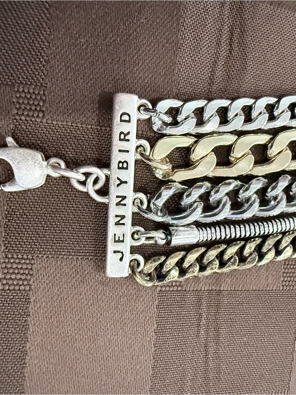 Jenny Bird "Austin" Mixed
MetalMulti-Chain Cuff Bracelet - Picture 4 of 10